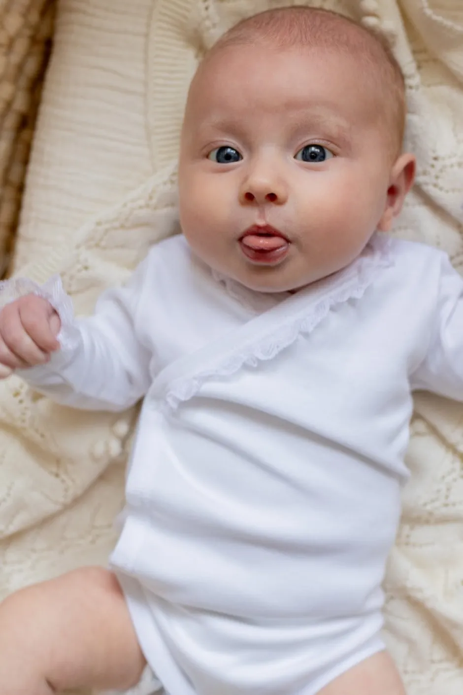 Hot Romper | Kanten overslag | Babidu Rompers