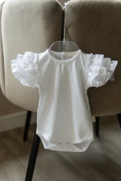 Romper Amelie | Ruffle sleeve Rompers