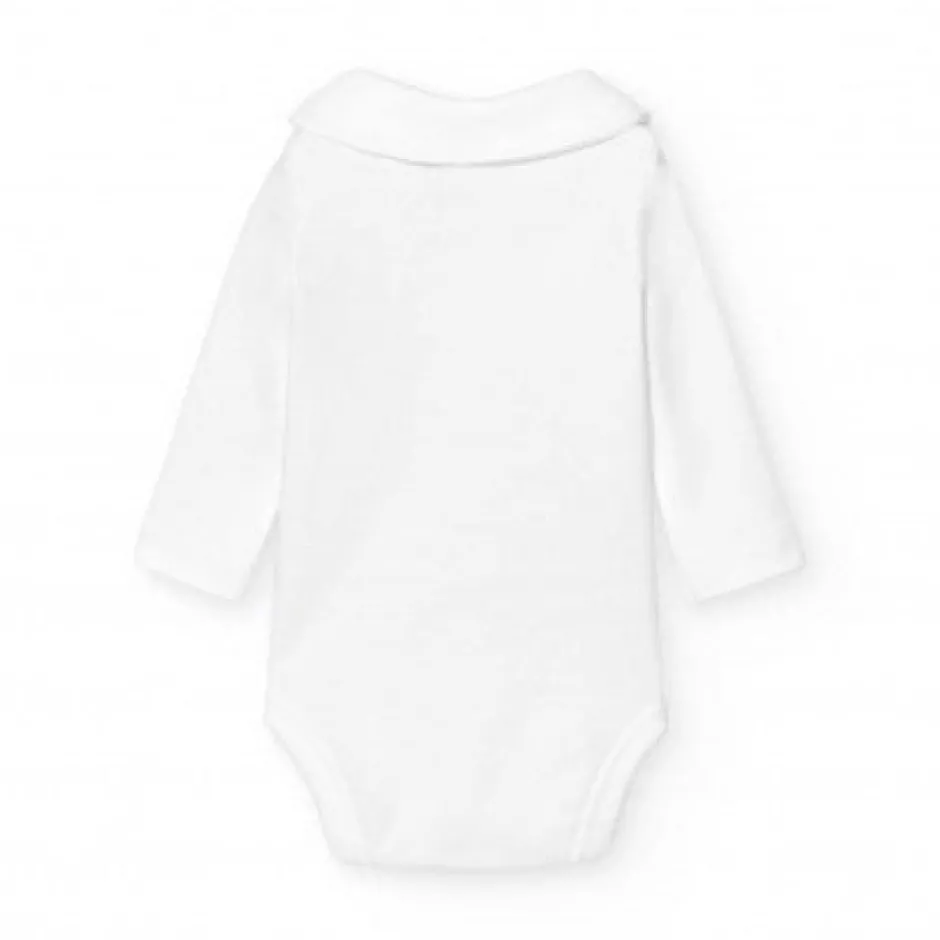 Best Romper Joes | Kraagje wit | Lange mouwen | Babidu Rompers