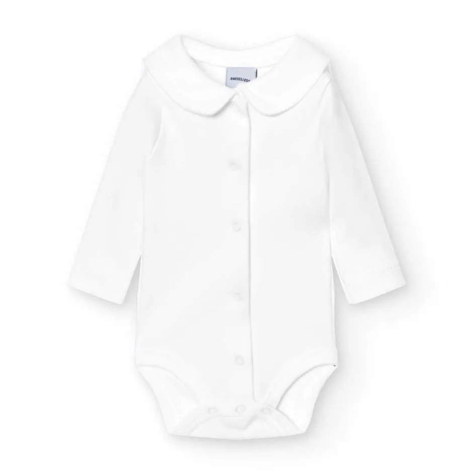 Best Romper Joes | Kraagje wit | Lange mouwen | Babidu Rompers