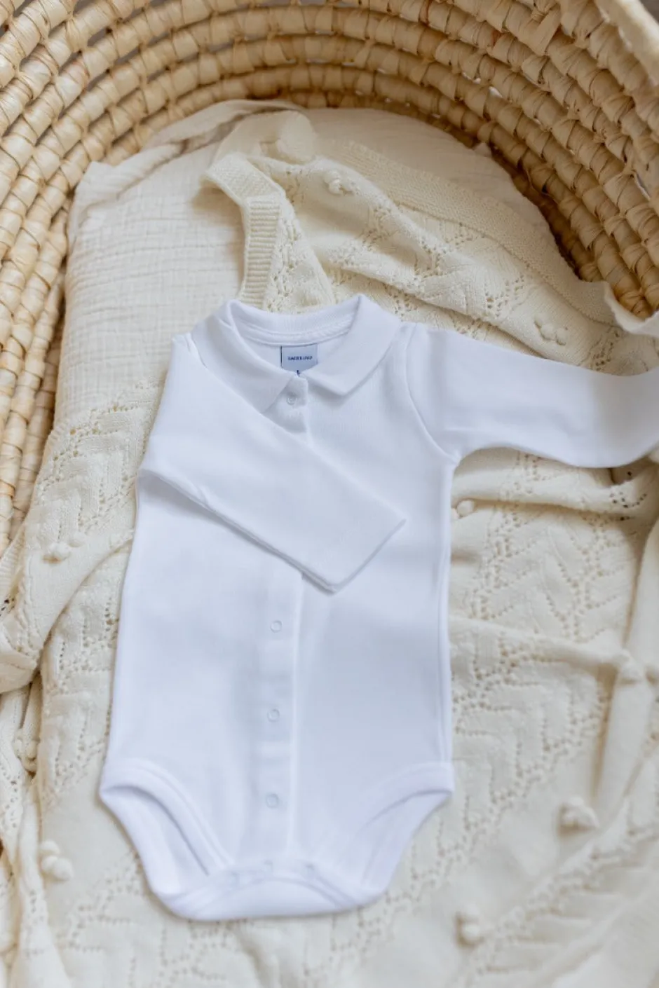 Best Romper Joes | Kraagje wit | Lange mouwen | Babidu Rompers