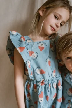 New Ruffle dress Morning egg all over | DAMES Jurken & Salopettes|Jurken