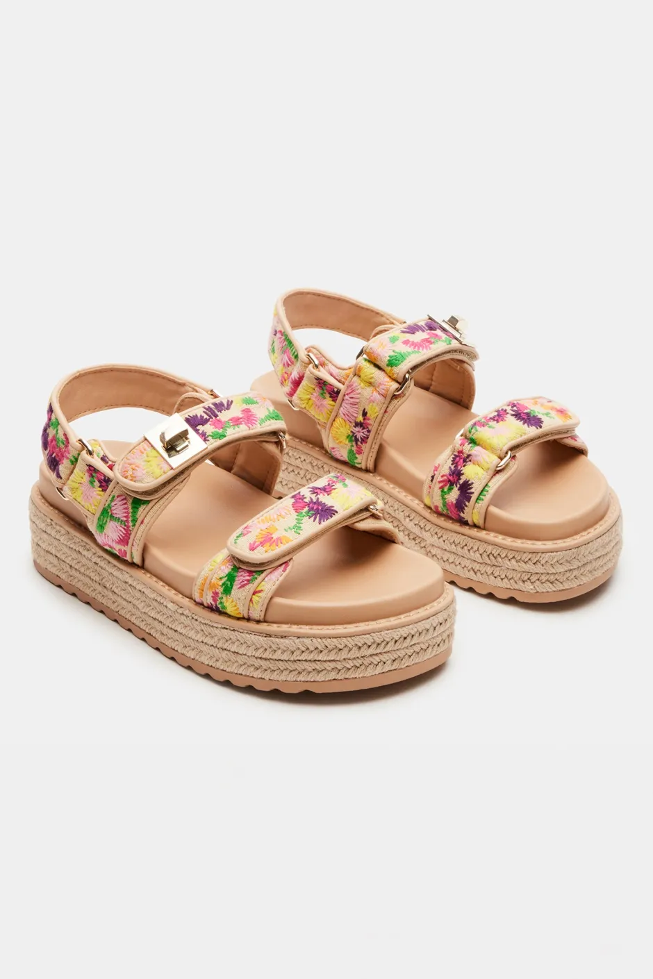 Online Sandaal Bigmona | Floral multi | DAMES Sandalen & Slippers
