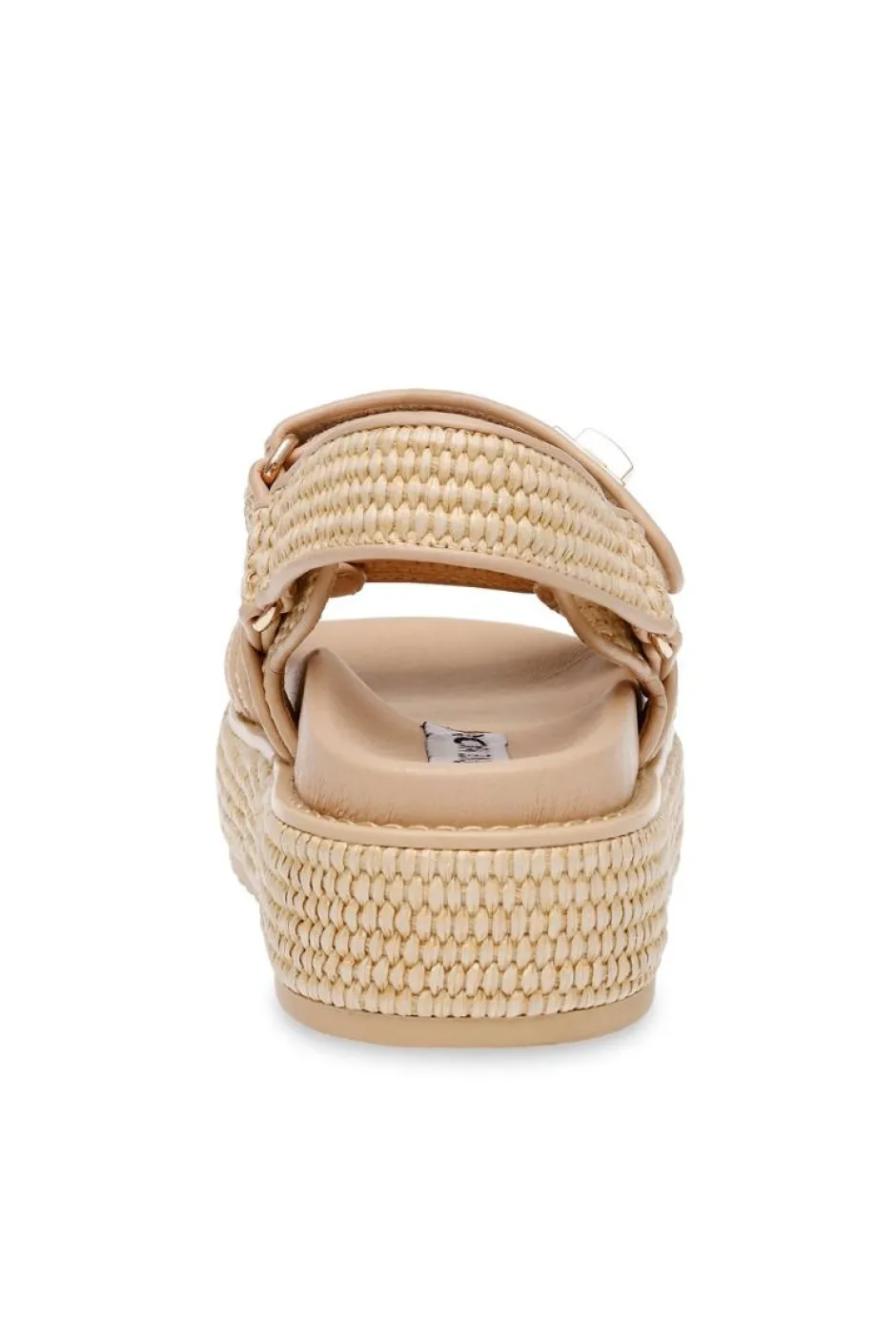 Hot Sandaal Bigmona | Nat Raffia | DAMES Sandalen & Slippers