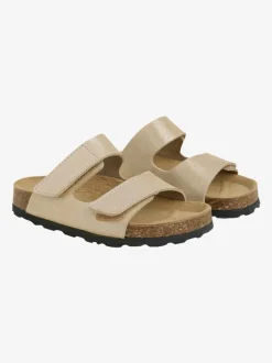Best Sandal Nubuck | Champagne | En Fant DAMES Sandalen & Slippers|Sandalen & Slippers