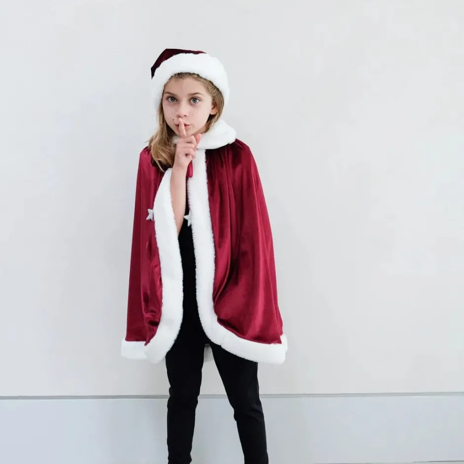 Online Santa cape | Red | Mimi & Lula Verkleden