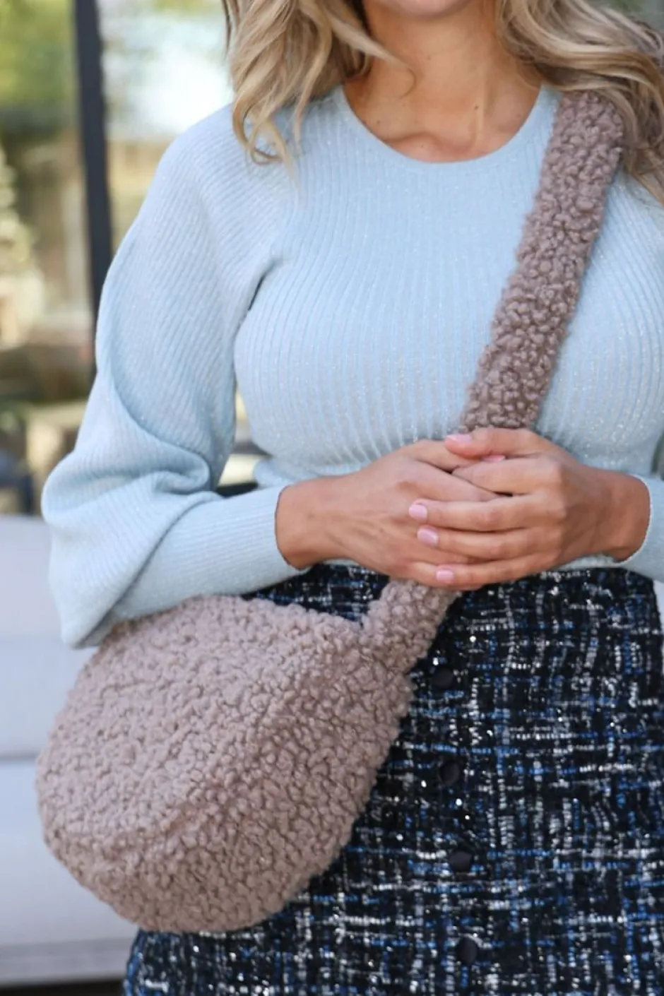 Hot Schoudertas banoffee | Teddy DAMES Tassen