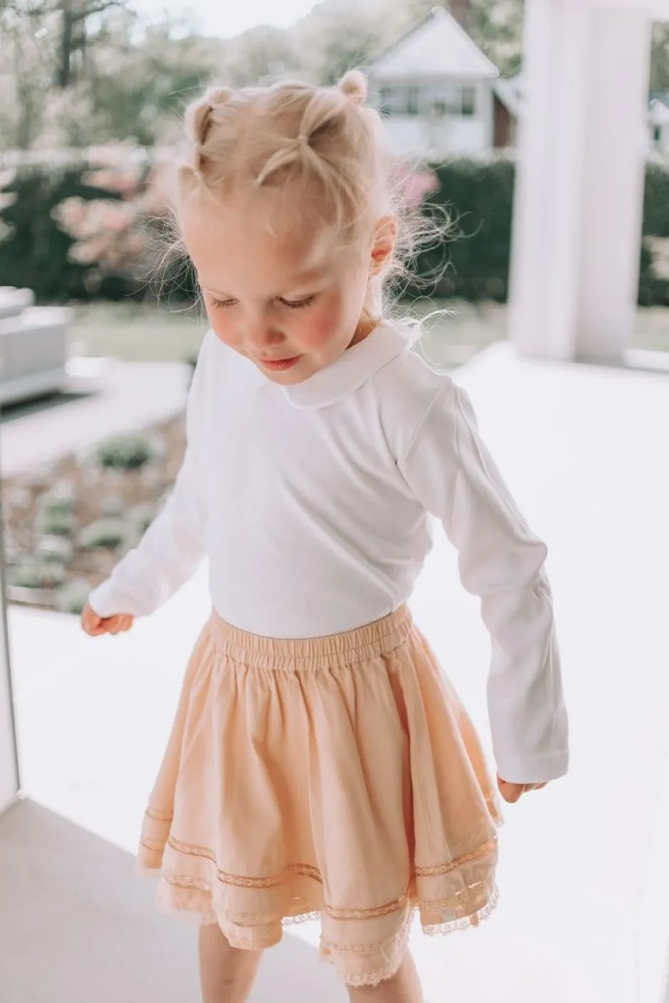 Discount Shirt Bowi | Peter Pan kraagje, unisex DAMES Shirts|Shirts