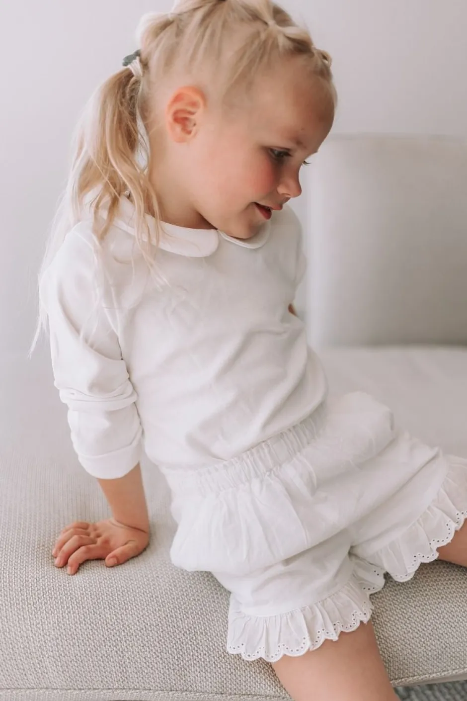 Discount Shirt Bowi | Peter Pan kraagje, unisex DAMES Shirts|Shirts