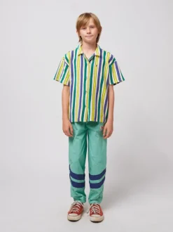 Shirt Terry cloth | Multicolor stripes | DAMES Co-ords|Co-ords