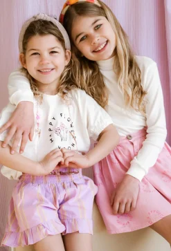 Clearance Short Falla | Pink mulberry multi | DAMES Co-ords|Co-ords