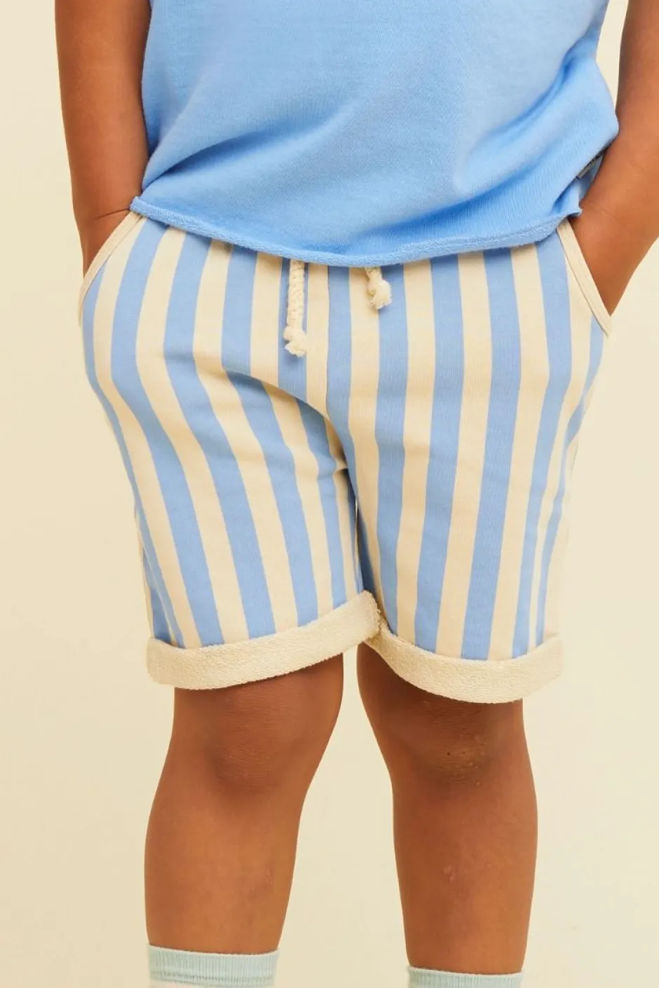 Hot Short stripes | Sesame | Sproet & Sprout DAMES Co-ords|Co-ords