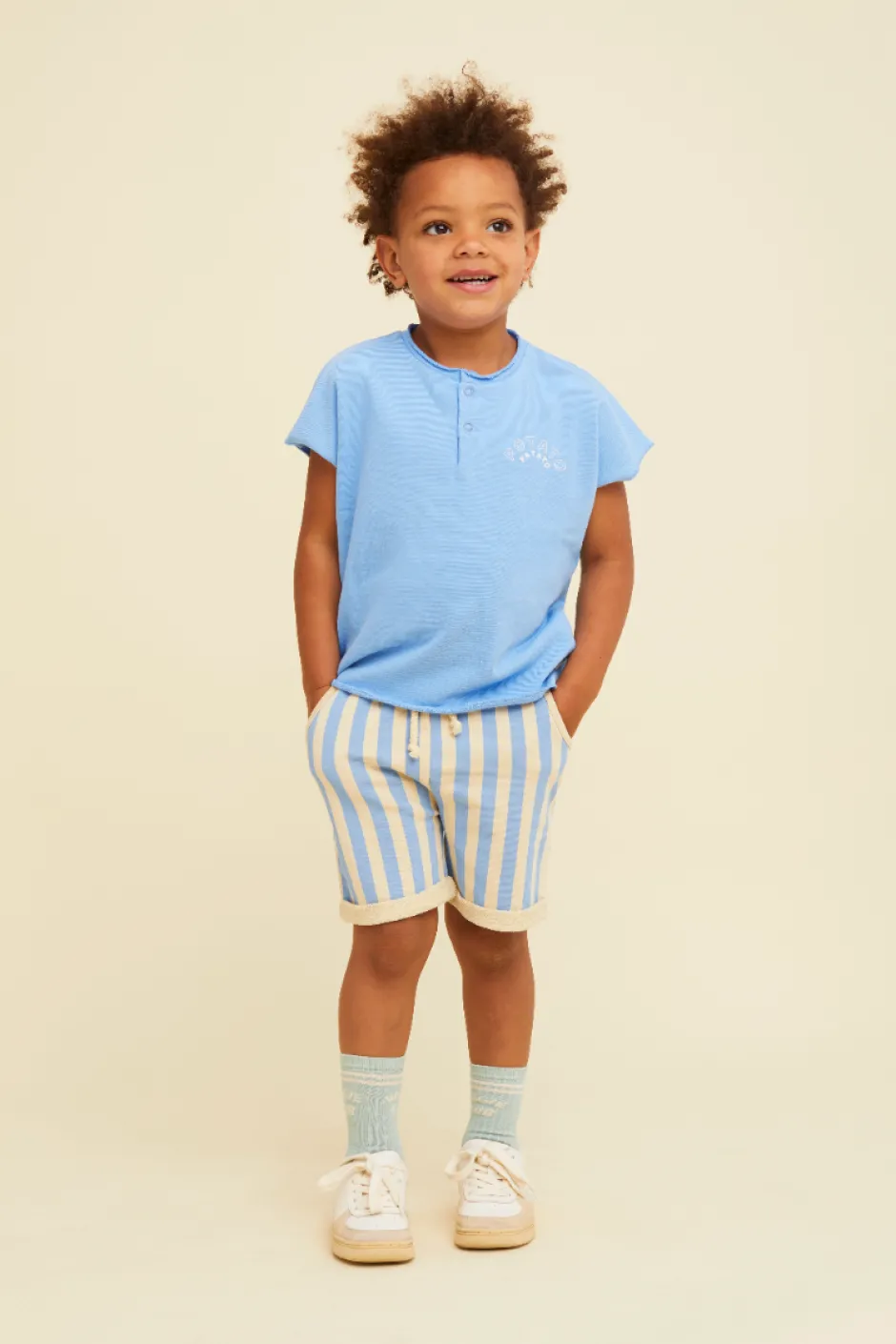 Hot Short stripes | Sesame | Sproet & Sprout DAMES Co-ords|Co-ords