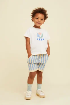 Hot Short stripes | Sesame | Sproet & Sprout DAMES Co-ords|Co-ords