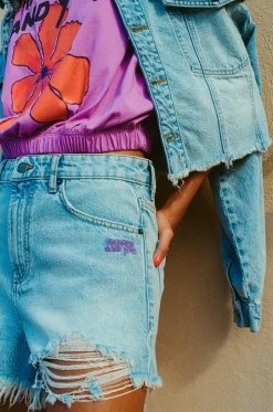 Clearance Short Yve | Light blue | Harper & Yve DAMES Co-ords|Shorts