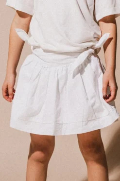 Sale Skirt Clara | White | DAMES Co-ords|Co-ords