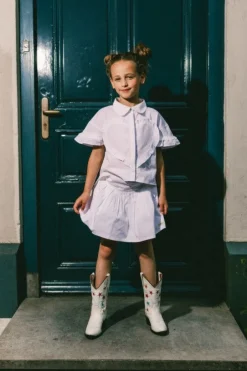 Sale Skirt Clara | White | DAMES Co-ords|Co-ords