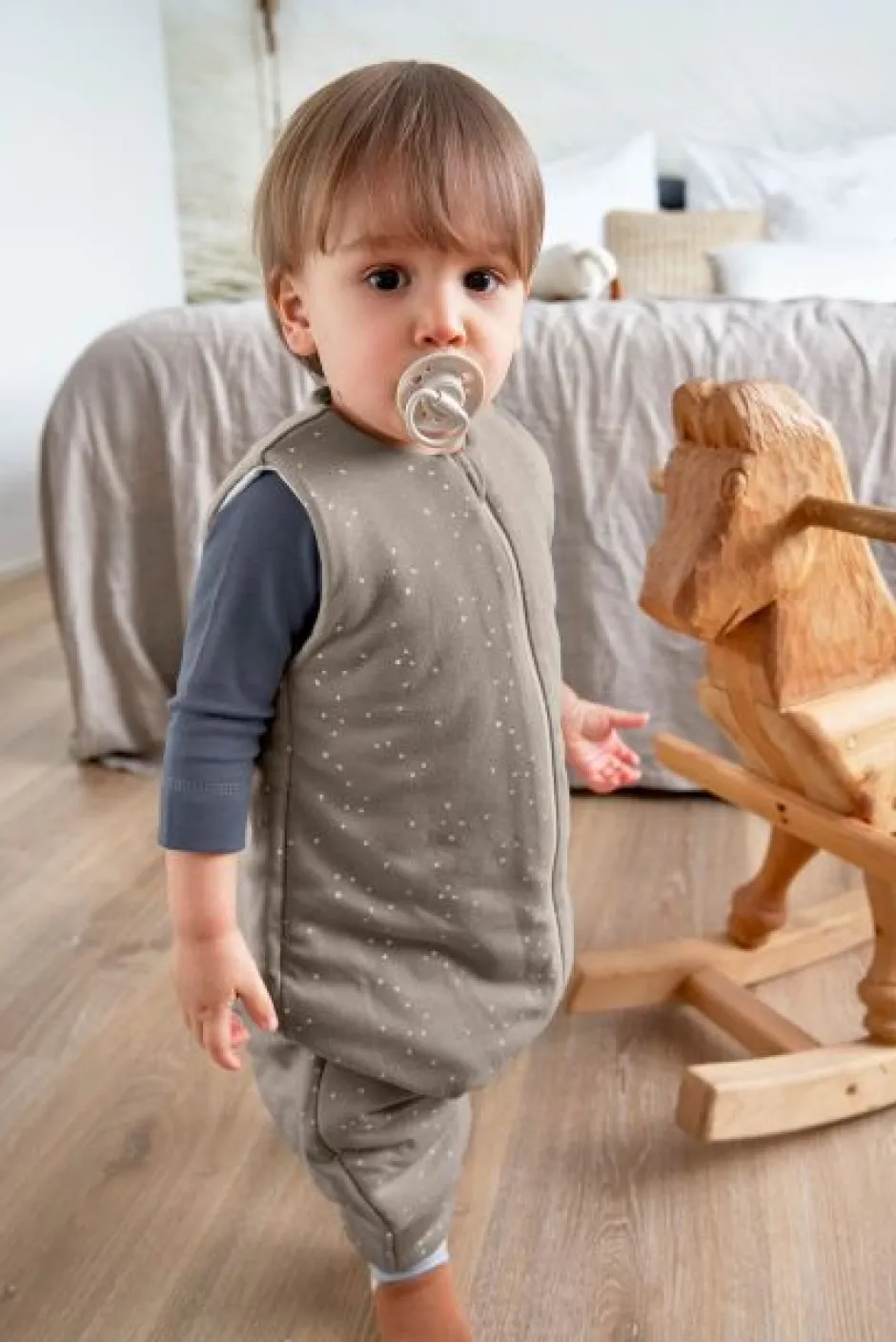 Outlet Slaapzak | Sprinkle taupe | Slapen