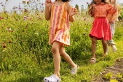 Sale Sleeveless dress stripes | Nectarine | Sproet & Sprout DAMES Jurken & Salopettes|Jurken