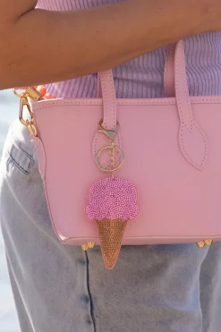 Online Sleutelhanger Shiny ice cream | DAMES Overige Accessoires|Overige Accessoires