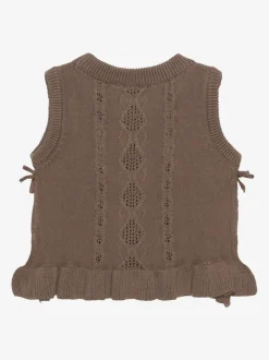 Outlet Slipover Knit | Chocolate | En Fant Truien & Vesten|Truien & Vesten