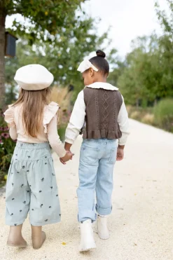 Outlet Slipover Knit | Chocolate | En Fant Truien & Vesten|Truien & Vesten