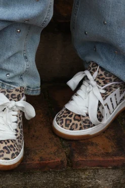 Sneaker Alysha | White/leopard suede | Steve Madden DAMES Sneakers