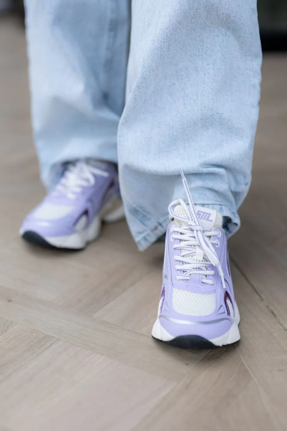 Sneaker Speedster-E | White/lavender | DAMES Sneakers