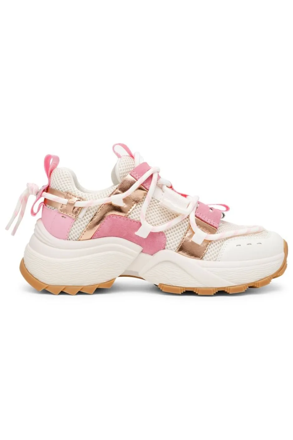 New Sneaker Tazmania | White/pink | DAMES Sneakers