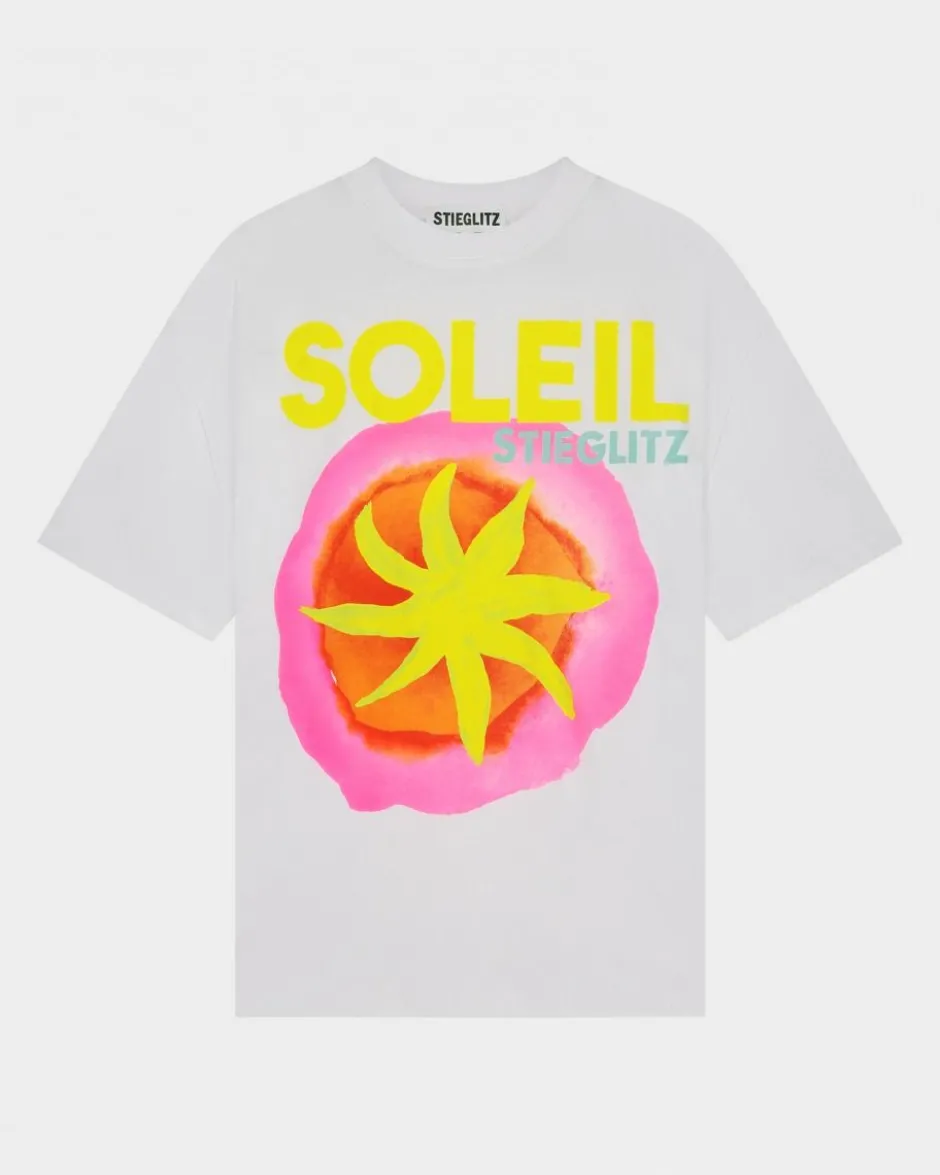 Clearance Sofia oversized T-shirt | White | DAMES Tops|Tops