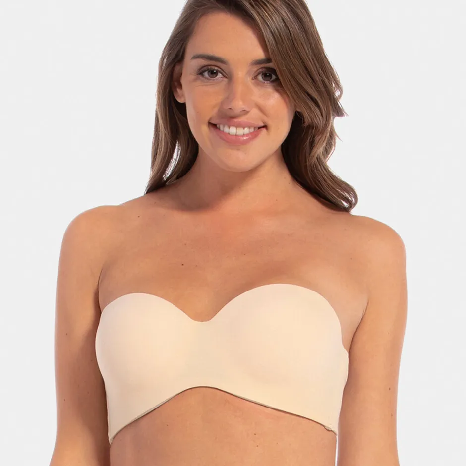 Online Strapless BH | Luxury latte | Magic Bodyfashion DAMES Lingerie