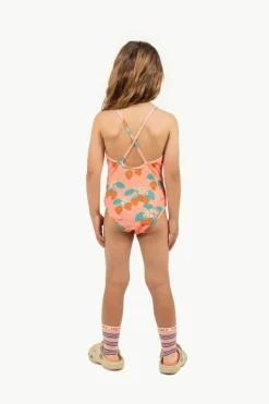 Hot Strawberries swimsuit | Dark pink | Zwemkleding|Zwemkleding