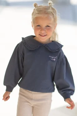 Clearance Sweater collar Balloon | Stardust blue | Truien & Vesten|Truien & Vesten