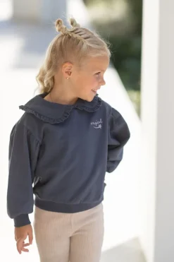 Clearance Sweater collar Balloon | Stardust blue | Truien & Vesten|Truien & Vesten