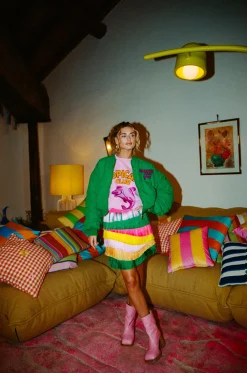 Online Sweater Dolphin | Sweet pink | Harper & Yve DAMES Vesten|Vesten & Truien