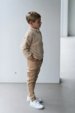 Online Sweater met rits | Oatmeal | Truien & Vesten