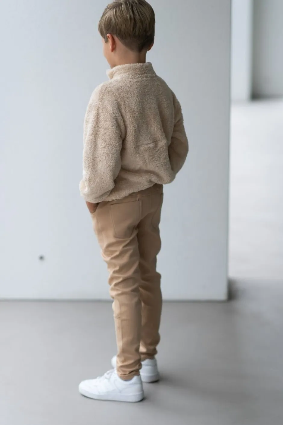 Online Sweater met rits | Oatmeal | Truien & Vesten