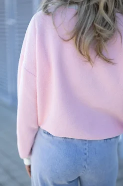 Outlet Sweater Strawberry milkshake | DAMES Snøpskes