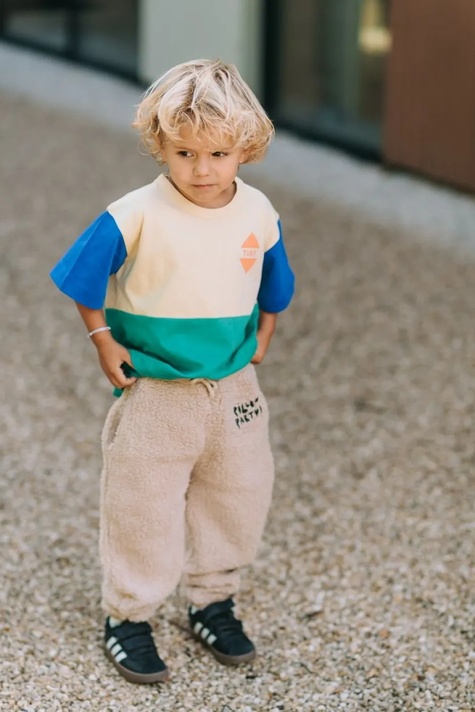 Hot Sweatpants Teddy | Ivory | Sproet & Sprout Truien & Vesten