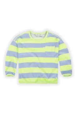 Sale Sweatshirt Terry stripes | Citrus | Sproet & Sprout DAMES Co-ords|Co-ords
