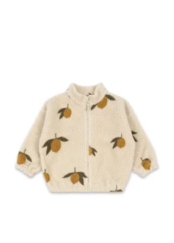 Outlet Teddy jacket Jody | Mon grand citron sage | Jassen & Jacks|Jassen