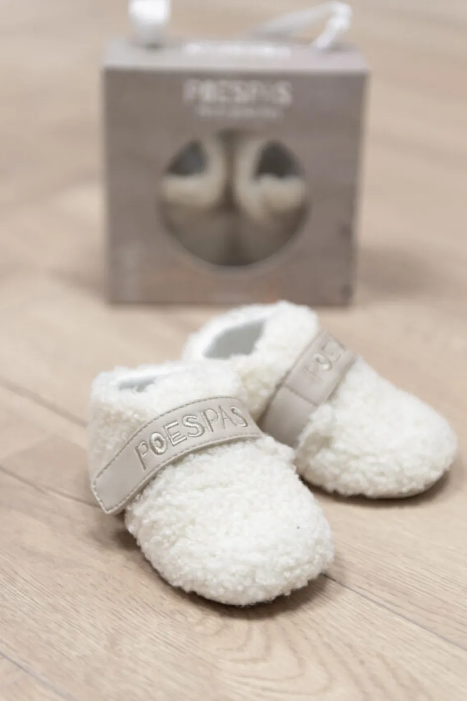 Teddy pantoffels | Vegan leather & klittenband Schoenen & Slofjes