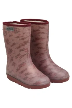 Outlet Thermo boots print | Burlwood | Regenlaarzen