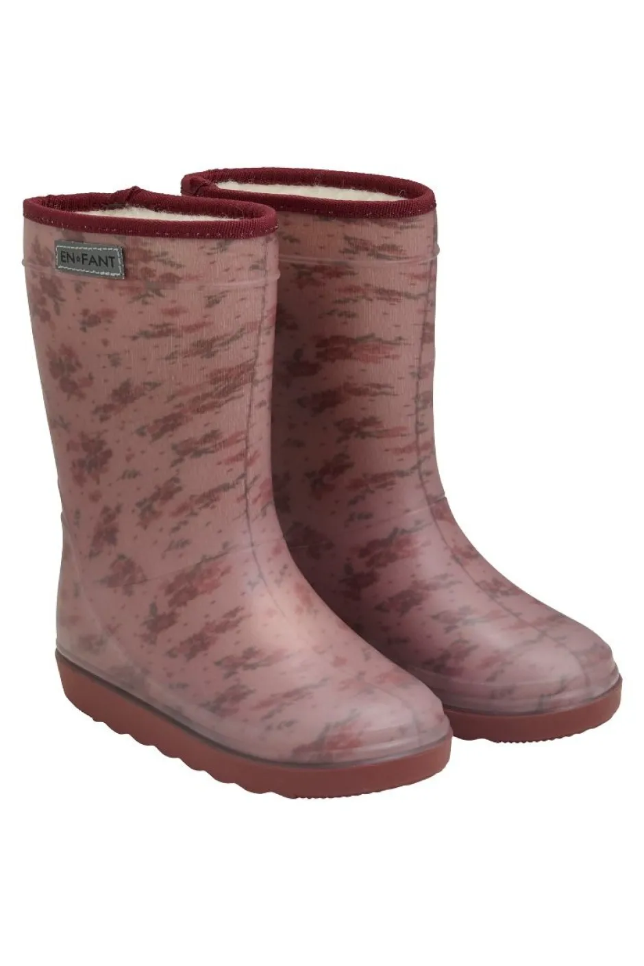 Outlet Thermo boots print | Burlwood | Regenlaarzen