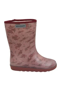 Outlet Thermo boots print | Burlwood | Regenlaarzen