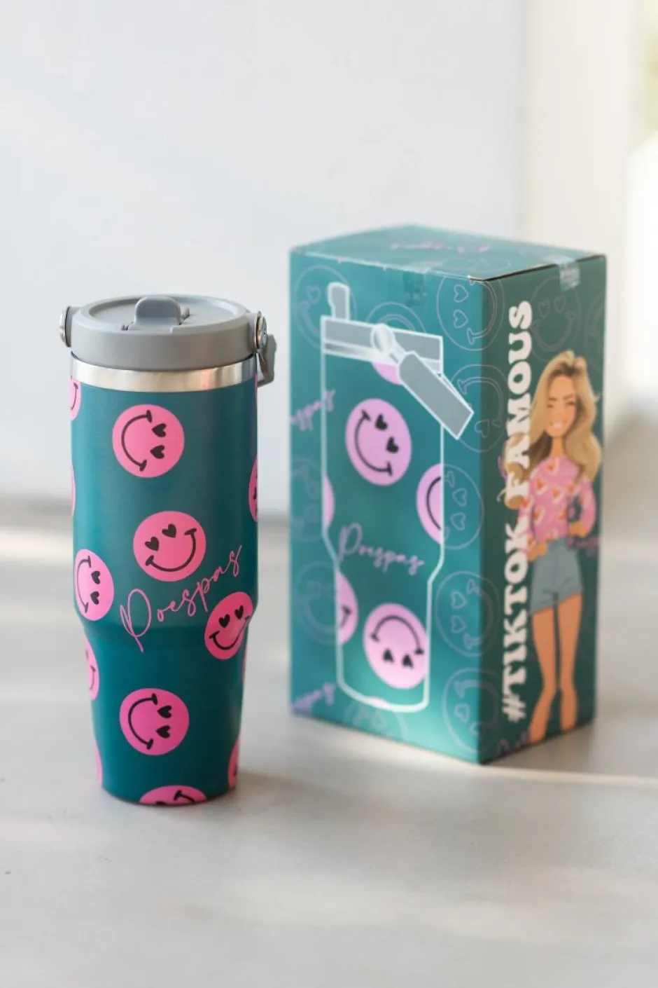 Discount Tiktok Famous Cup | Smiley | DAMES Overige Accessoires|Overige Accessoires
