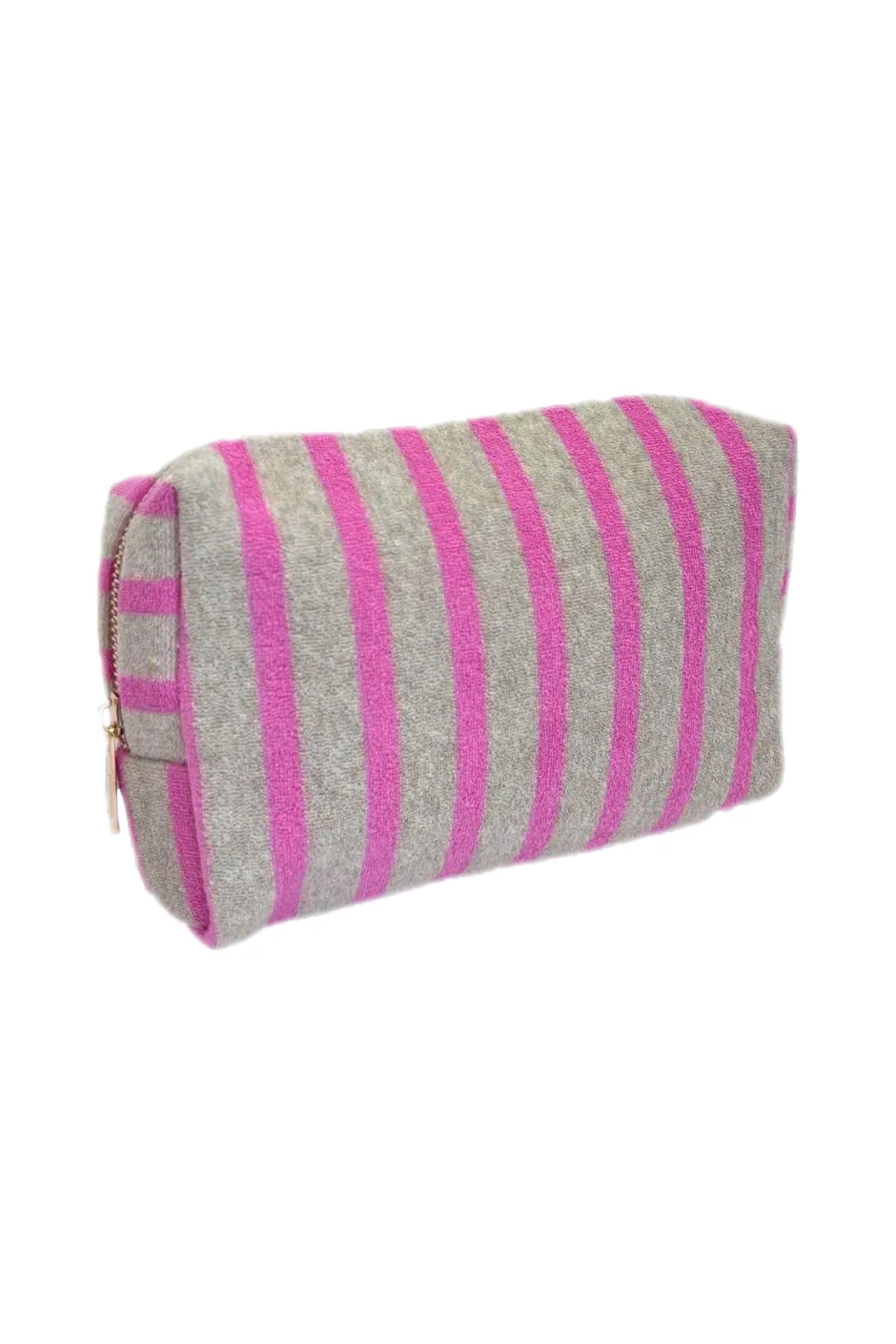 Sale Toilettas Stripe-a-licious | Pink grey | DAMES Tassen|Snøpskes