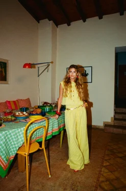 Outlet Top Charlie | Lemon | Harper & Yve DAMES Co-ords|Tops