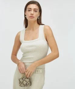 Sale Top Dieda | Salt melange | DAMES Basics|Tops