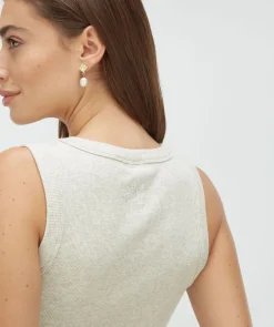 Sale Top Dieda | Salt melange | DAMES Basics|Tops